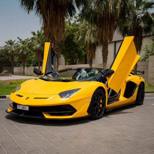 Lamborghini Aventador SVJ at Top 10 Car Rental - Top 10 Rent A Car