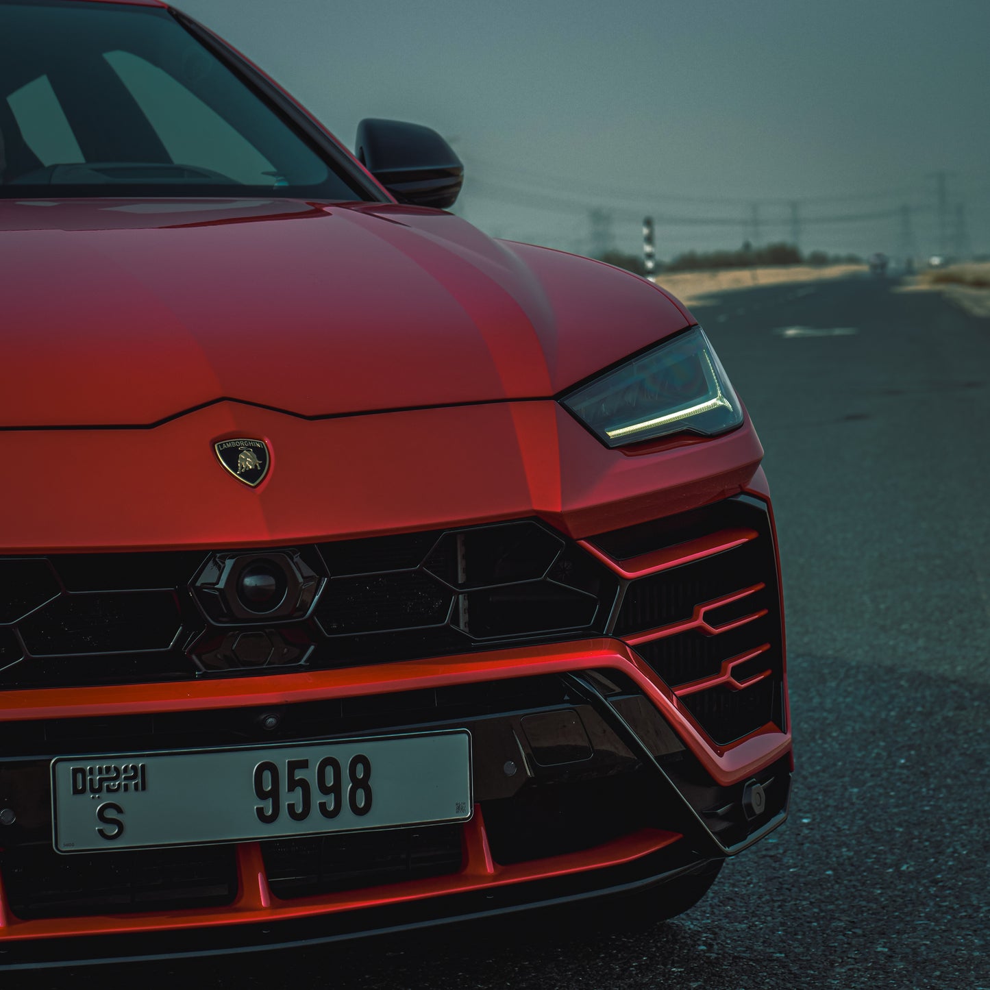 Lamborghini Urus 2020 ( Red ) - Top 10 Rent A Car