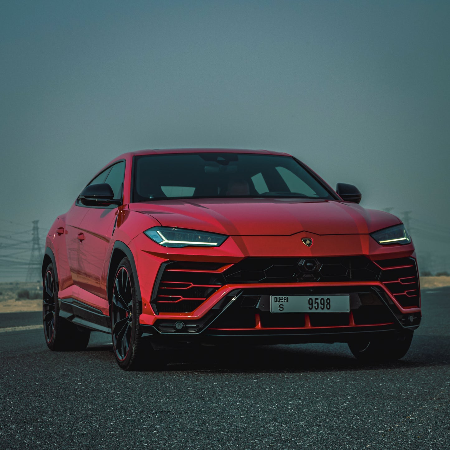 Lamborghini Urus 2020 ( Red ) - Top 10 Rent A Car