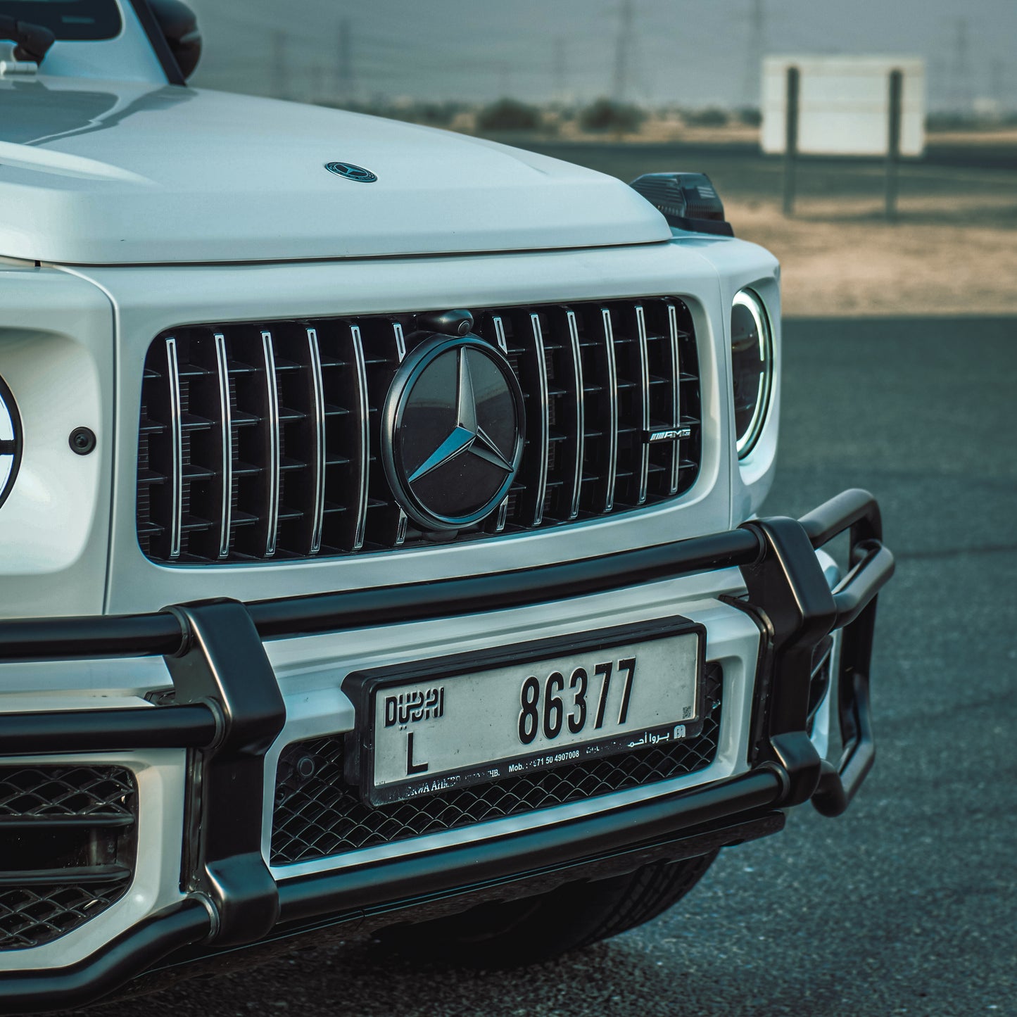 Mercedes G63 AMG 2020 ( White ) - Top 10 Rent A Car