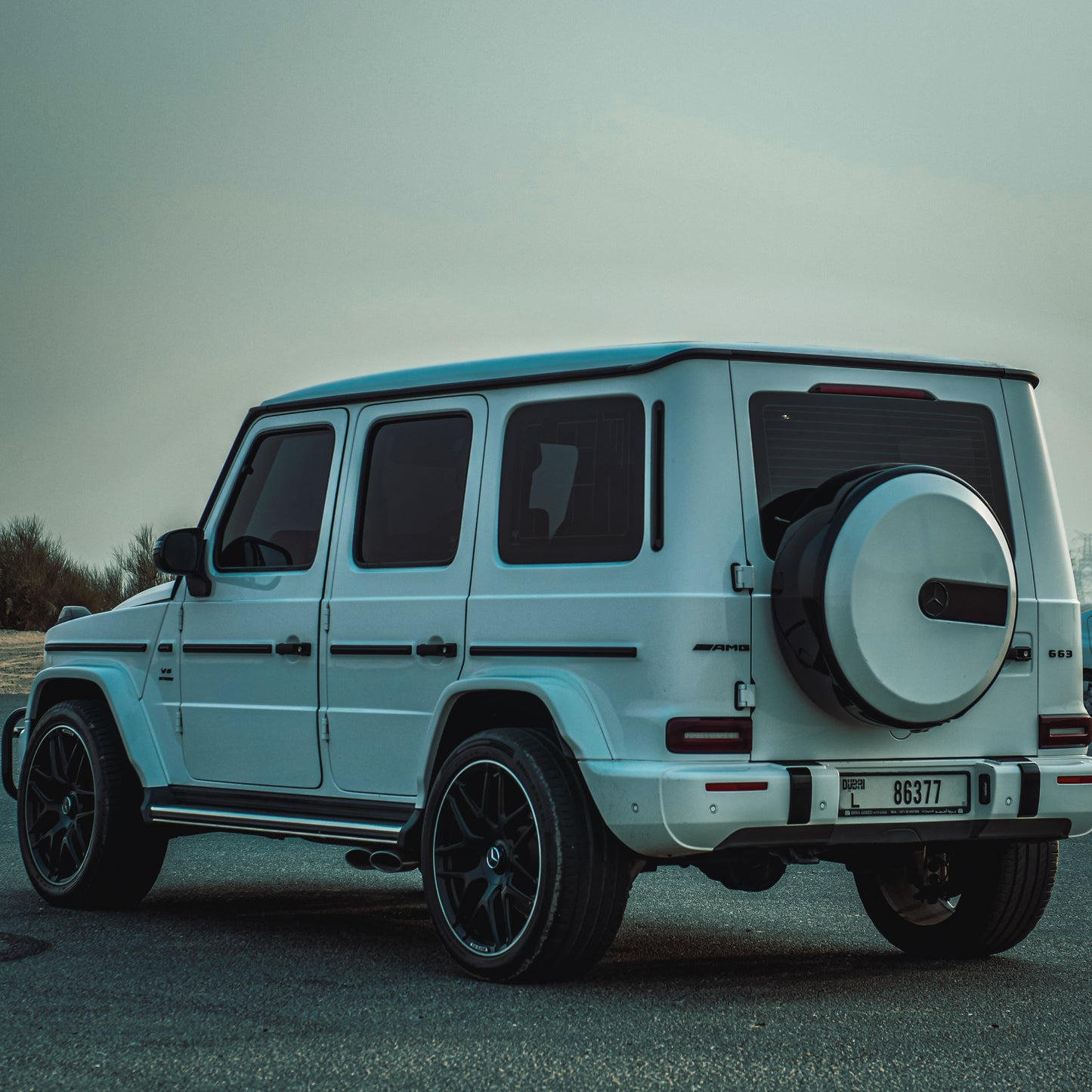 Mercedes G63 AMG 2020 ( White ) - Top 10 Rent A Car