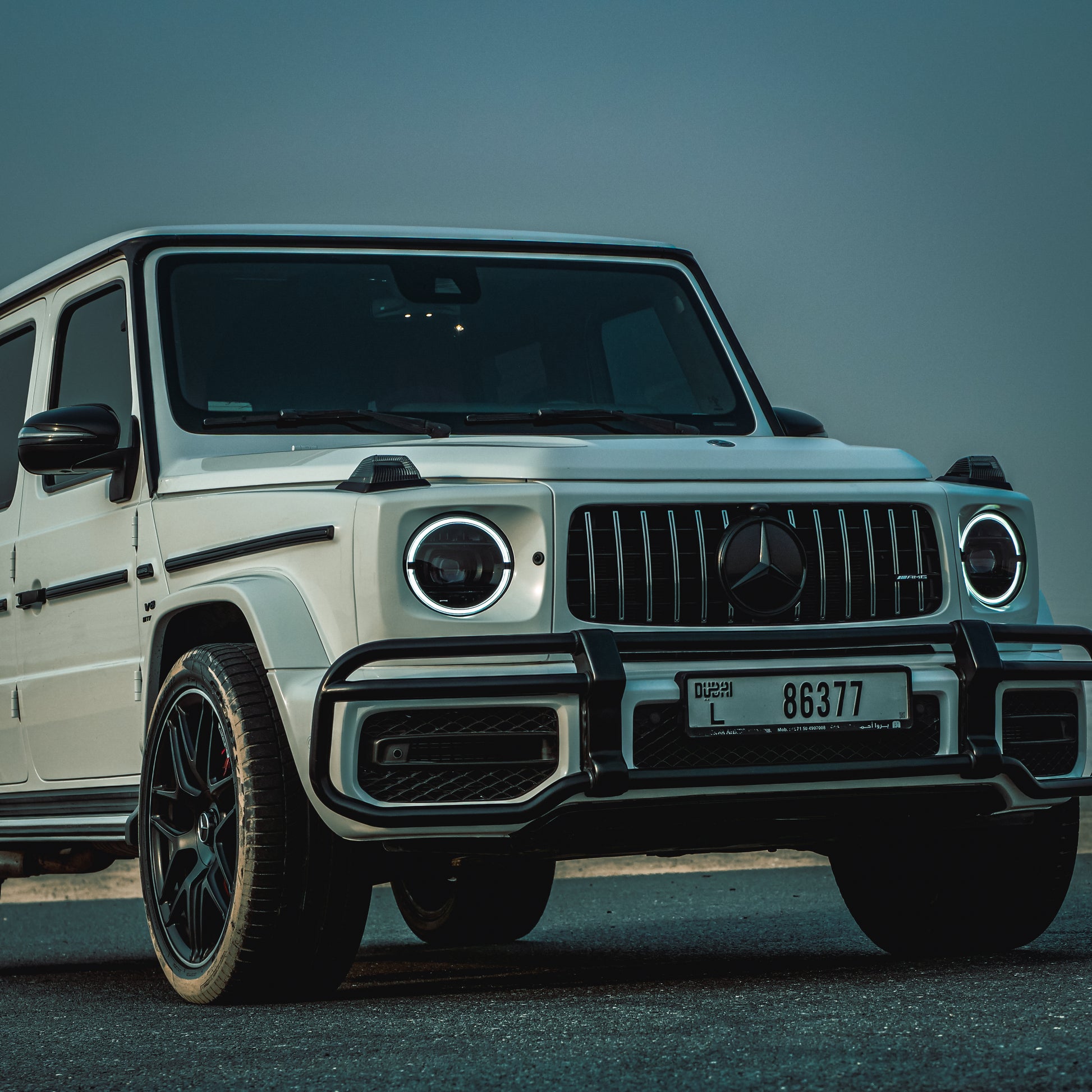 Mercedes G63 AMG 2020 ( White ) - Top 10 Rent A Car