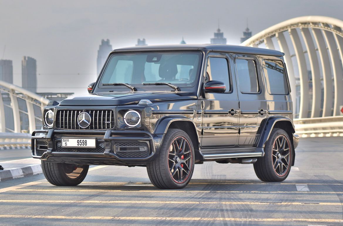 Mercedes G63 AMG 2021 ( Black ) - Top 10 Rent A Car