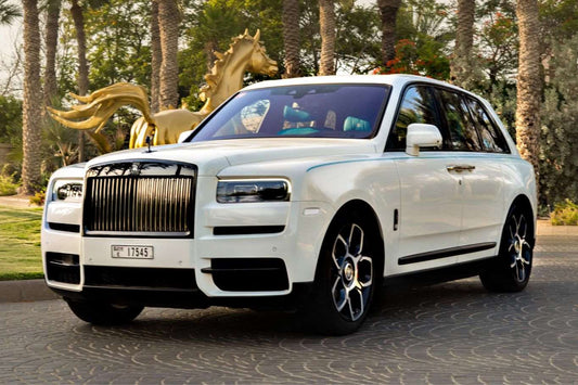 Rolls Royce Cullinan 2020 ( White ) - Top 10 Rent A Car