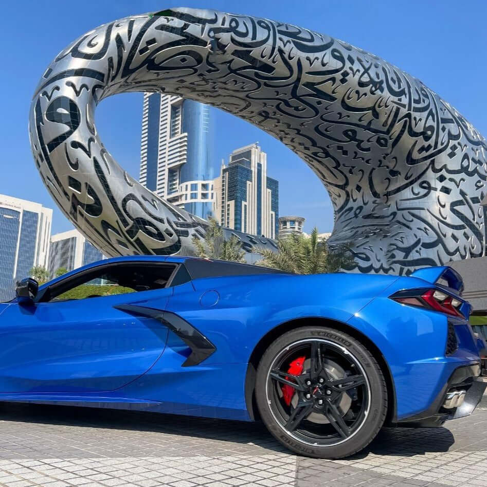 Chevrolet Corvette 2021 (Blue) - Top 10 Rent A Car