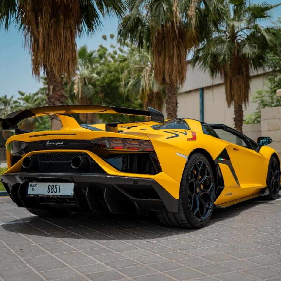 Lamborghini Aventador SVJ 2022 - Top 10 Rent A Car